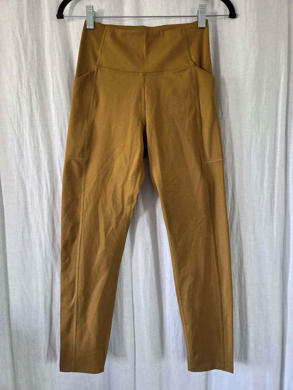 Girlfriend Collective | High-Rise Mustard Leggings